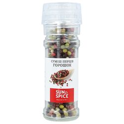 Суміш перців горошок SUNSPICE Райдужна, млинок 50 г