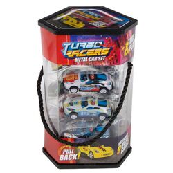 Набір машинок ігрових Toi-Toys Turbo Racers 9 шт