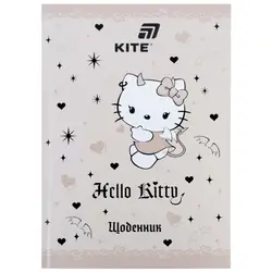 Щоденник шкільний тверда обкладинка KITE серія Hello Kitty арт.HK26-262-2