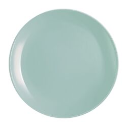 Тарілка обідня скляна LUMINARC Diwali Light Turquoise d=25 см