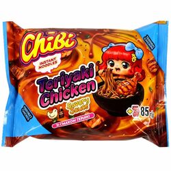 Вермішель швидкого приготування ChiBi зі смаком теріякі 85 г