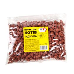 Корм для котів Я Люблю Стандарт індичка 200 г