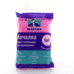 Мочалка для тіла банна MAISON Soft із петелькою