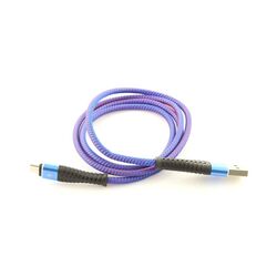 Кабель USB-microUSB тканинний 1м 2А