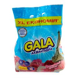 Порошок для прання автомат GALA Аква-Пудра Французький аромат 3,6 кг