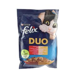 Корм для котів Felix Duo Яловичина+птиця пауч 85 г
