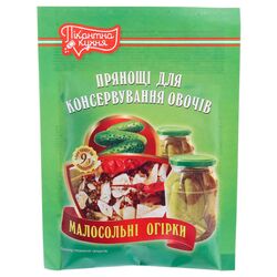 Прянощі для консервації Пікантна Кухня Малосольні огірки 30 г