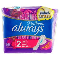 Прокладки гігієнічні ALWAYS Platinum Ultra  Super Single 7шт/уп
