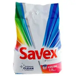 Порошок для прання автомат Savex Premium Колор 2,25 кг