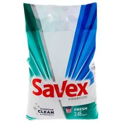 Порошок для прання автомат 2в1 Savex Fresh 3,45 кг