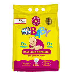 Порошок для прання універсальний DOCTOR WASH Дитячий 2400 г