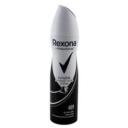 Антиперспірант аерозоль жіночий Rexona Невидима на чорному і білому 150 мл