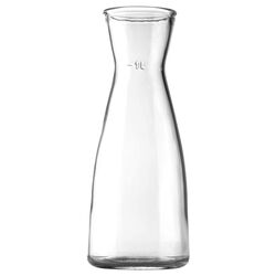 Ваза для квітів скляна UNIGLASS OSSA 1 л