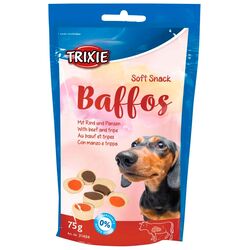 Ласощі для собак Trixie Baffos із яловичиною і шлунком 75 г