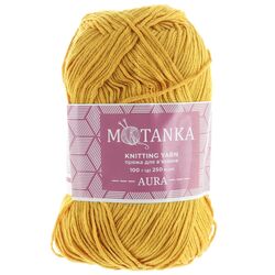 Пряжа для в'язання Motanka AURA 100 г 250 м тон №07