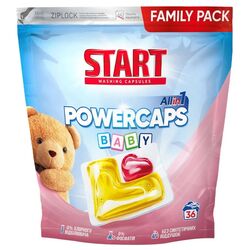 Капсули для прання гелеві START BABY 36 штук