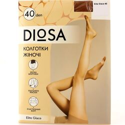 Колготи жіночі капронові Diosa Elite Glace 40 den розмір 5-6