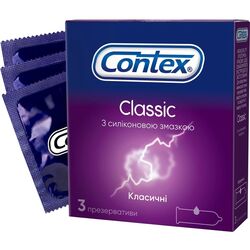 Презервативи CONTEX Classic 3 штуки
