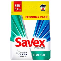 Порошок пральний автомат Savex Premium Fresh 5,4 кг