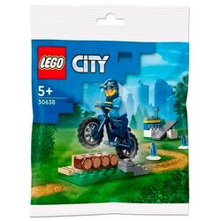 Конструктор дитячий LEGO Тренування поліцейських на велосипедах 30638