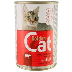 Консерви для котів Golden Cat з яловичиною 415 г