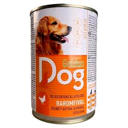 Консерви для собак Golden Dog з домашньою птицею 415 г