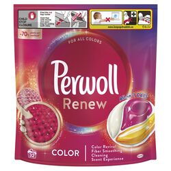 Капсули для делікатного прання кольорових речей Perwoll 32 штуки