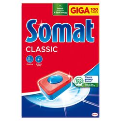Таблетки для миття посуду у посудомийній машині Somat Класік 100 таблеток