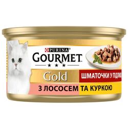 Корм для котів Гурме Голд Курка з лососем 85 г
