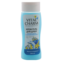 Крем-гель для душу VITAL CHARM Морські мінерали 300 мл
