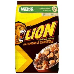 Сніданок сухий злаковий Lion Карамель-шоколад  210 г