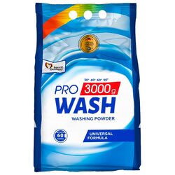 Порошок для прання PRO WASH Universal 3000 г