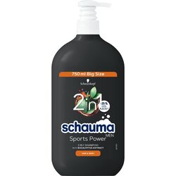 Шампунь для волосся чоловічий 2в1 Schauma Sports Power 750 мл