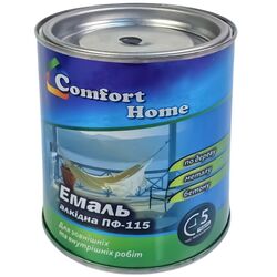 Емаль алкідна Comfort Home ПФ-115 чорна 0,8 кг