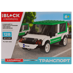 Конструктор дитячий IBLOCK Транспорт