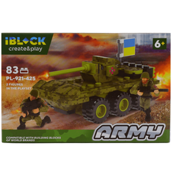 Конструктор дитячий IBLOCK Армія арт.PL-921-425