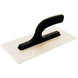 Терка будівельна із пластиковою ручкою СТАЛЬ 130х270 мм