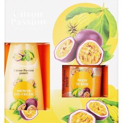 Набір подарунковий жіночий Liora Citron-Passion: крем-гель та скраб