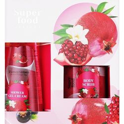 Набір подарунковий жіночий Liora Super food: крем-гель та скраб