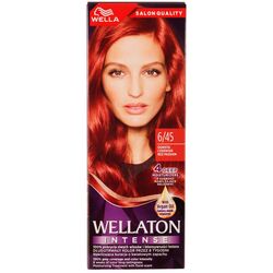 Крем-фарба для волосся WELLATON інтенсивна Вулканічно-червоний 6/45