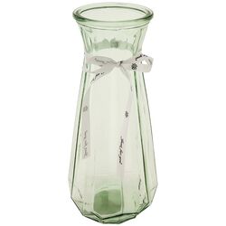 Ваза для квітів скляна VIVA CLEAR прозора 30 см