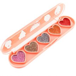 Палітра тіней для повік блискітки Lovit 5 кольорів