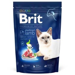 Корм для котів Brit Premium by Nature Sterilized Ягня 1,5 кг
