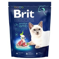 Корм для котів Brit Premium by Nature Sensitive Ягня 300 г