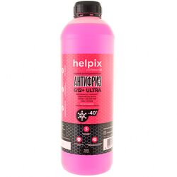Антифриз Helpix Professional G12+ Ultra (-40) рожевий 1 л