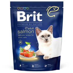 Корм для котів Brit Premium by Nature Adult Лосось 300 г