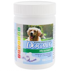 Добавка вітамінно-мінеральна DOGMIX Мультивіт 100 шт/уп