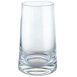 Ваза для квітів скляна Bohemia Crystal Petra прозора 14,5 см