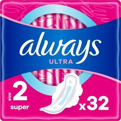 Прокладки гігієнічні ALWAYS Ultra Super Quatro 32 штуки