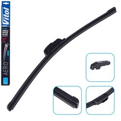 Щітка склоочисника безкаркасна VITOL AERO 16" 400 мм